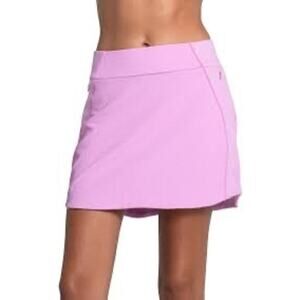 Lucky in Love Women’s Tuxedo Golf Skort Skirt Petal Pink Size Small